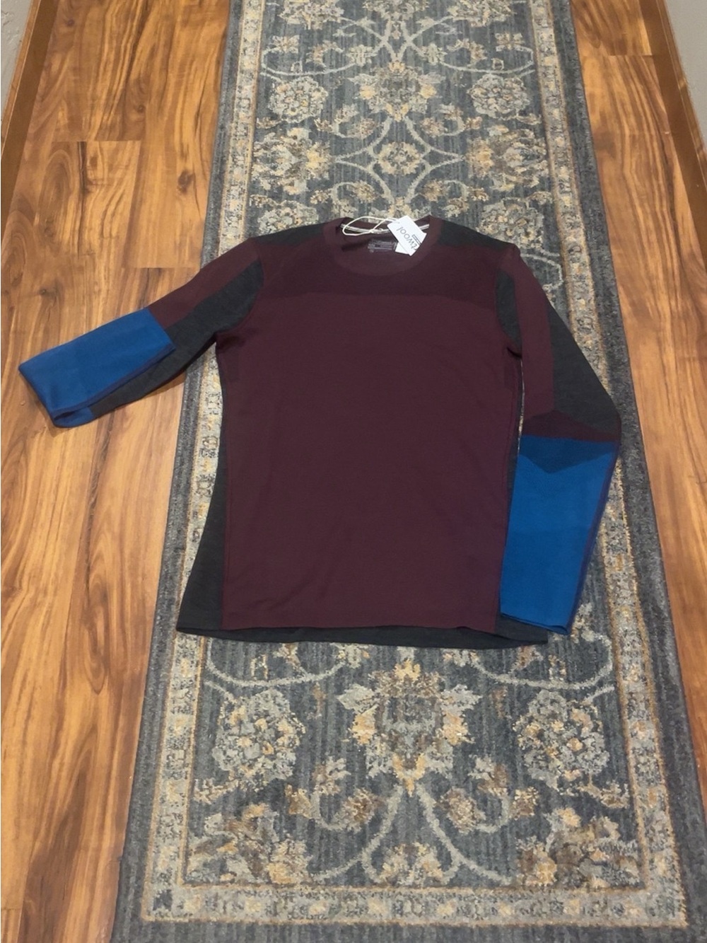Smartwool intraknit thermal merino Base layer color block crew